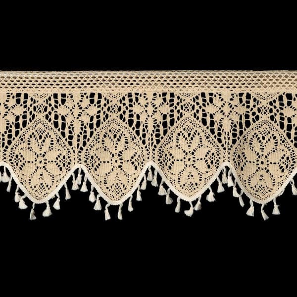 FÄRDIG MOLYGARDIN PÅ TEJP 150 X 30 CM LJUSBEIGE