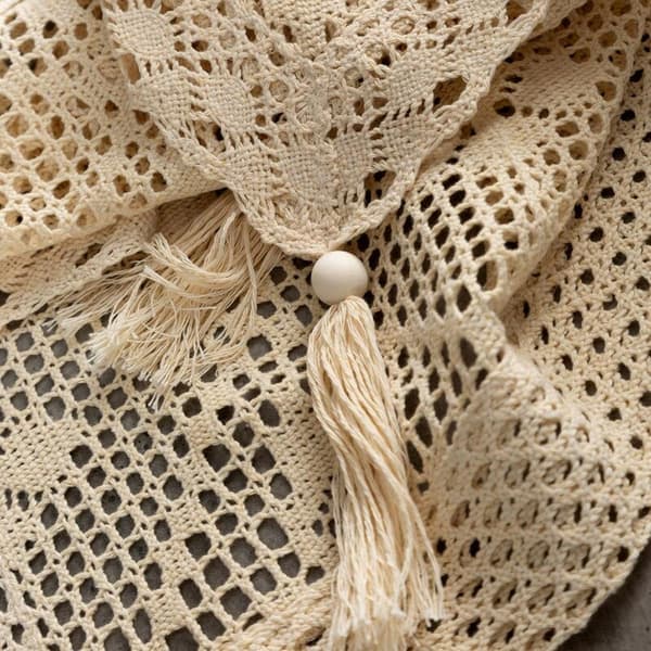 MARTHA KLARGAVET GARDIN PÅ TAPE 150 X 30 CM LYS BEIGE