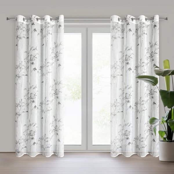 SERMA KLARGÅRD GARDIN 140 X 250 CM HVID