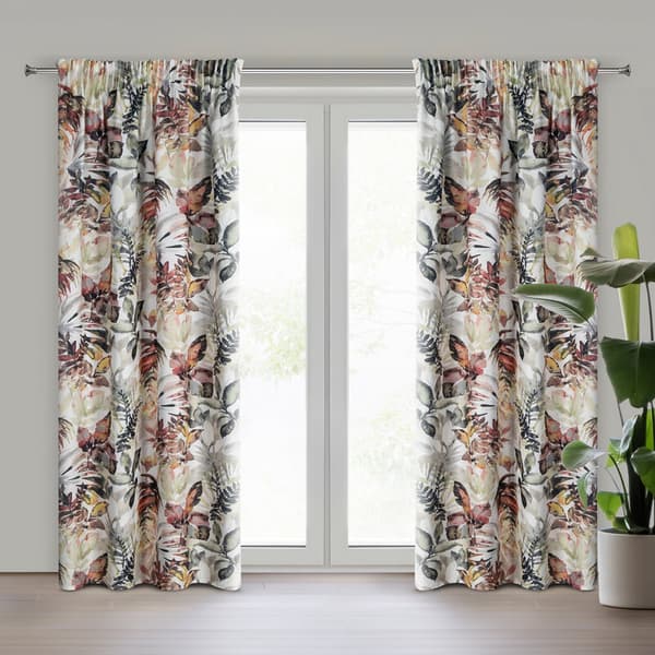 FÄRDIG GARDIN ADELINE PÅ TEJP 140 X 270 CM VIT