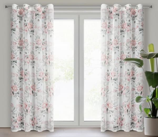 FÄRDIG GARDIN ELLIE 140 X 270 CM VIT