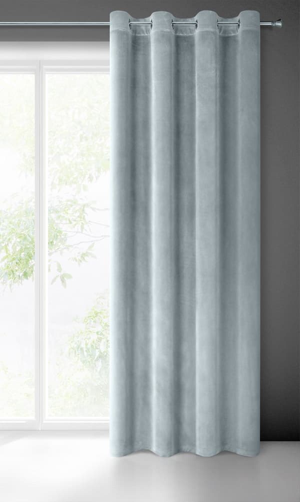 KLARGAVET GARDIN SAMANTA 140 X 250 CM GRÅ