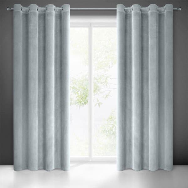 KLARGAVET GARDIN SAMANTA 140 X 250 CM GRÅ