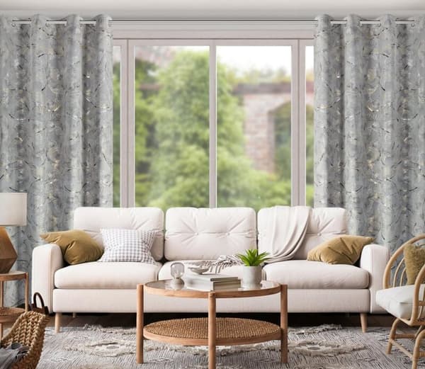 KLARGAVET GARDIN ODETA 135 X 250 CM STÅL