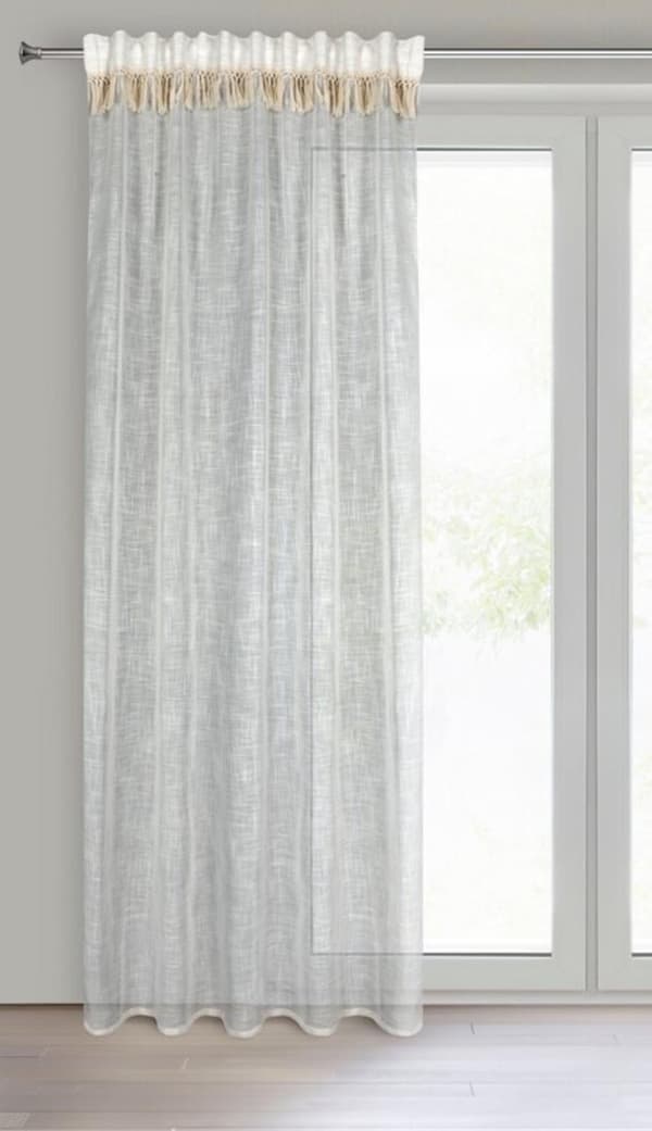 ALANIA FÄRDIG GARDIN PÅ TEJP 140 X 270 CM NATURLIG