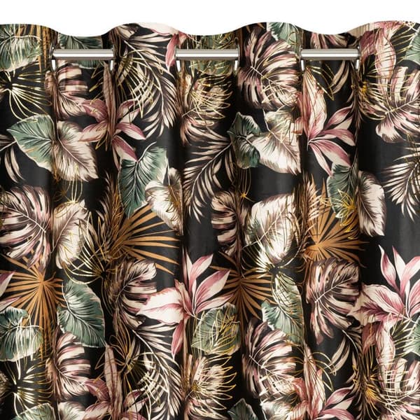 KLARGAVET GARDIN MAROKKO 140 X 250 CM SORT
