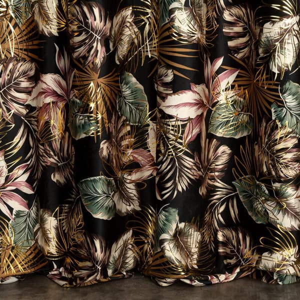 KLARGAVET GARDIN MAROKKO 140 X 250 CM SORT