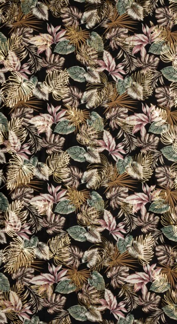 KLARGAVET GARDIN MAROKKO 140 X 250 CM SORT