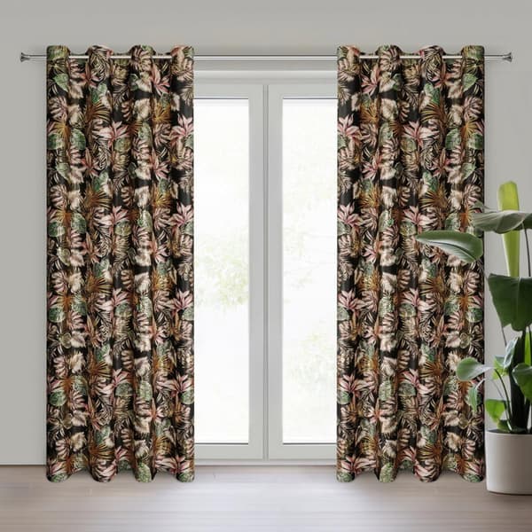 KLARGAVET GARDIN MAROKKO 140 X 250 CM SORT