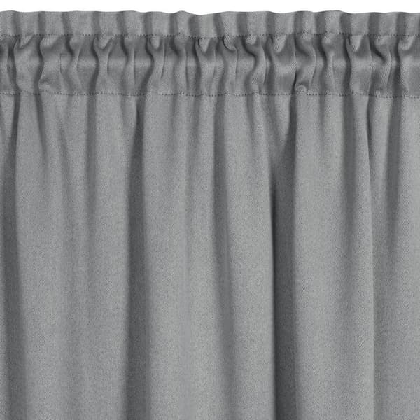 CARLO FÄRDIG GARDIN PÅ TEJP 130 X 300 CM SILVER