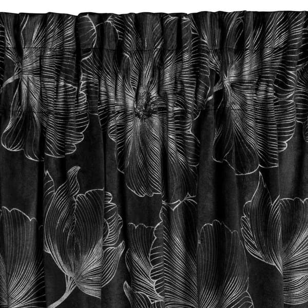 FÄRDIG STELLA GARDIN PÅ TEJP 140 X 300 CM SVART