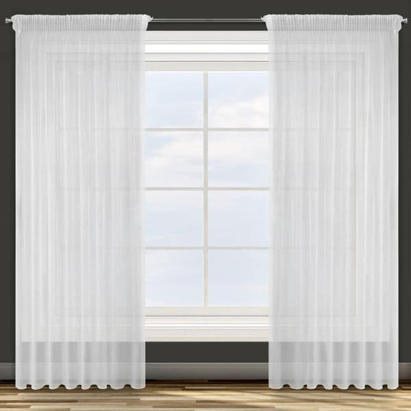 KLARGAVET GARDIN D91 ALEXA PÅ TAPE 135 X 270 CM HVID