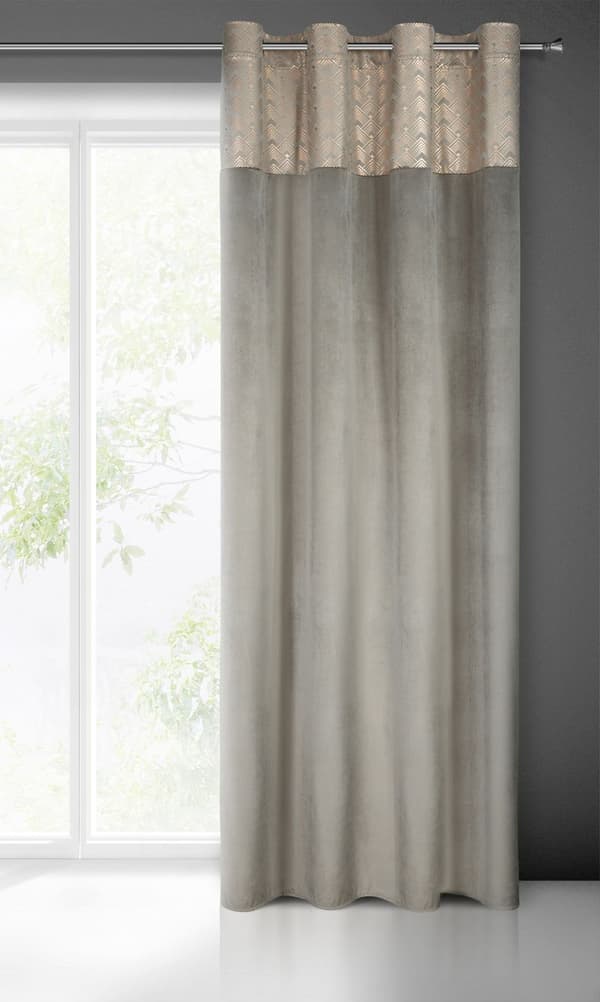 FÄRDIG GARDIN ELEN 140 X 250 CM STÅL