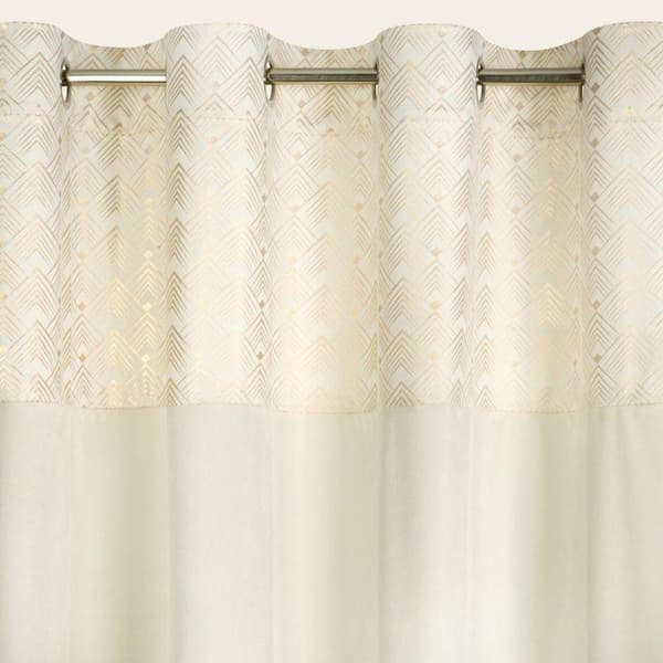 KLARGAVET GARDIN ELEN 140 X 250 CM CREME