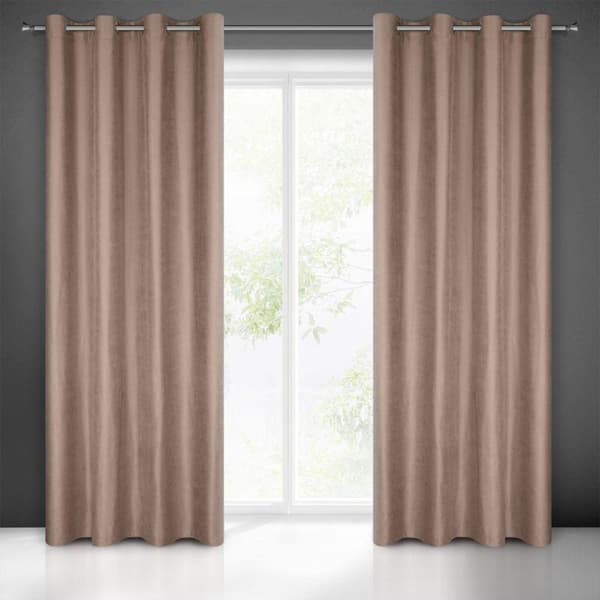 ADA KLARGAVET GARDIN 140 X 250 CM BRUNT
