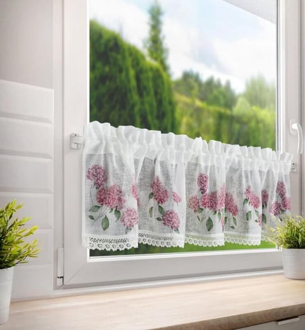 FÄRDIG GARDIN MONA 150 X 30 CM VIT