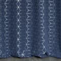 Miniatyrbillede 7 af 8: TERNING KLARGAVET GARDIN 140 X 250 CM NAVY