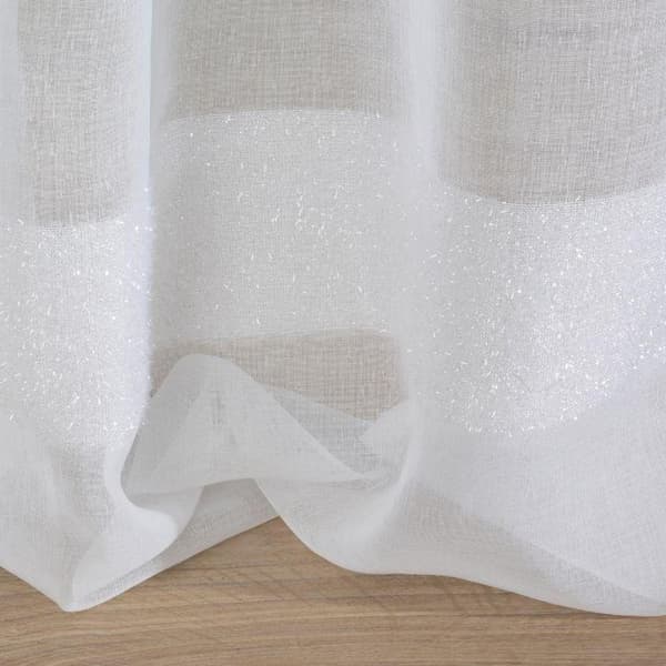 KLARGAVET GARDINER EFIL 140 X 250 CM HVID