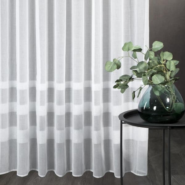 KLARGAVET GARDINER EFIL 140 X 250 CM HVID