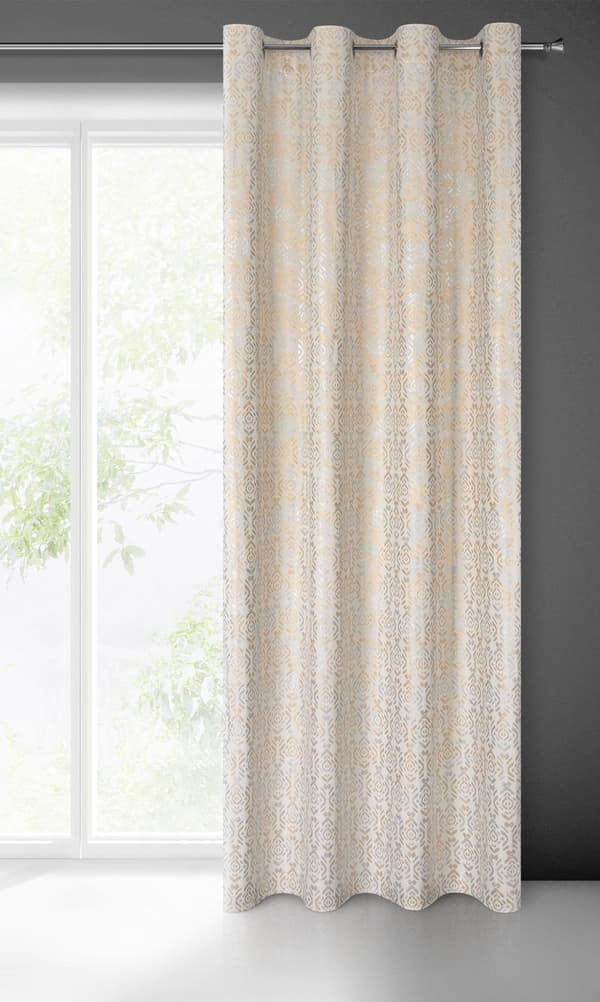 KLARGAVET GARDIN LAURA 140 X 250 CM CREME