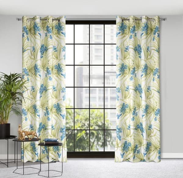 KLARGÅRET GARDIN MARI 140 X 250 CM HVID