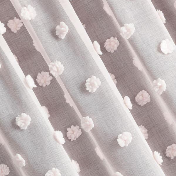 KLARGAVET GARDIN D91 STELLA 140 X 250 CM PULVER PINK