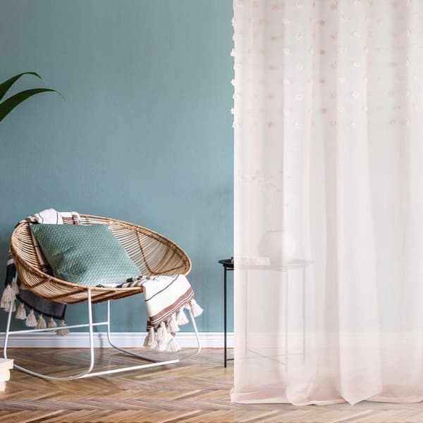 KLARGAVET GARDIN D91 STELLA 140 X 250 CM PULVER PINK