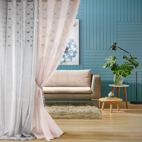 KLARGAVET GARDIN D91 STELLA 140 X 250 CM PULVER PINK