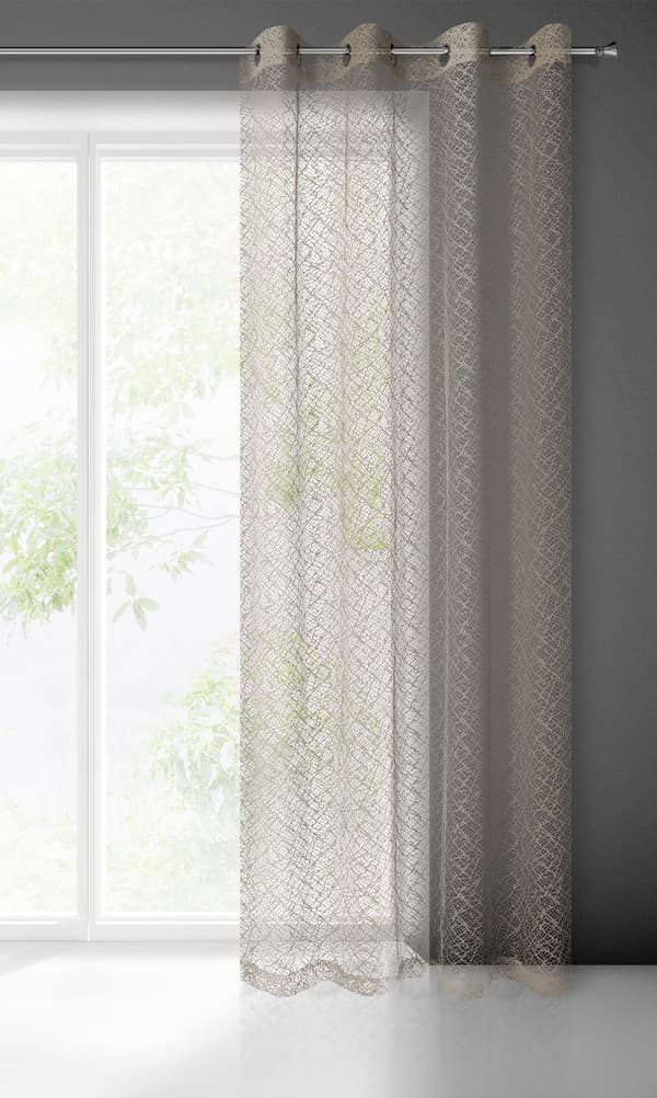 FÄRDIG GARDIN AMANDA 140 X 250 CM BEIGE