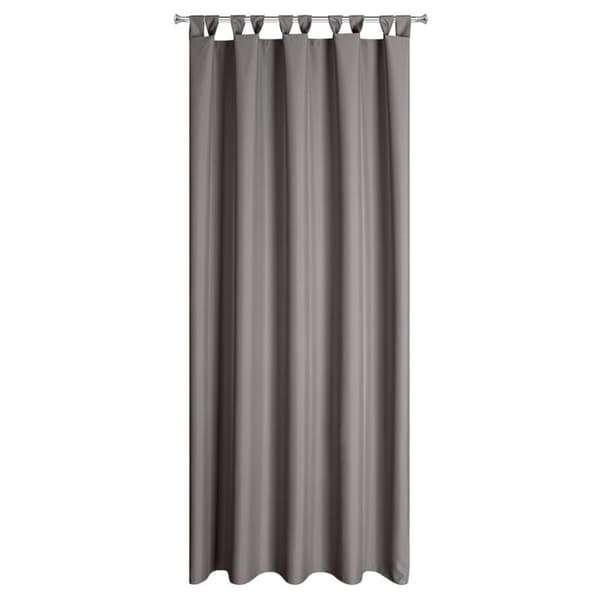 FÄRDIG TRÄDGÅRDSGARDIN MED REMM 155 X 260 CM STÅL
