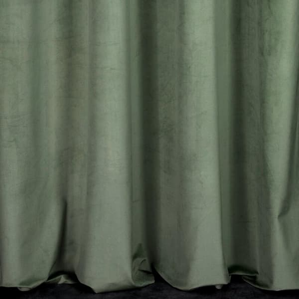 KLARGAVET GARDINER MELANIE 140 X 250 CM MØRK MYNTE