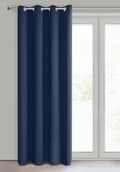 Miniatyrbillede 2 af 8: KLARGAVET GARDINER LOGAN 135 X 270 CM NAVY