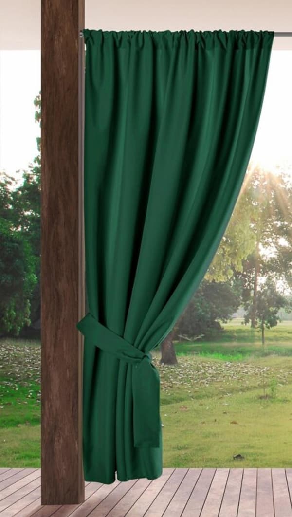 FÆRDIG GARDEN PÅ TAPE 155 X 200 CM MØRKEGRØN