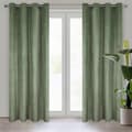 Miniatyrbillede 1 af 7: KLARGAVET GARDIN MELANIE 140 X 250 CM OLIVE
