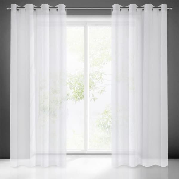 KLARGAVET GARDIN ESIM 140 X 250 CM HVID