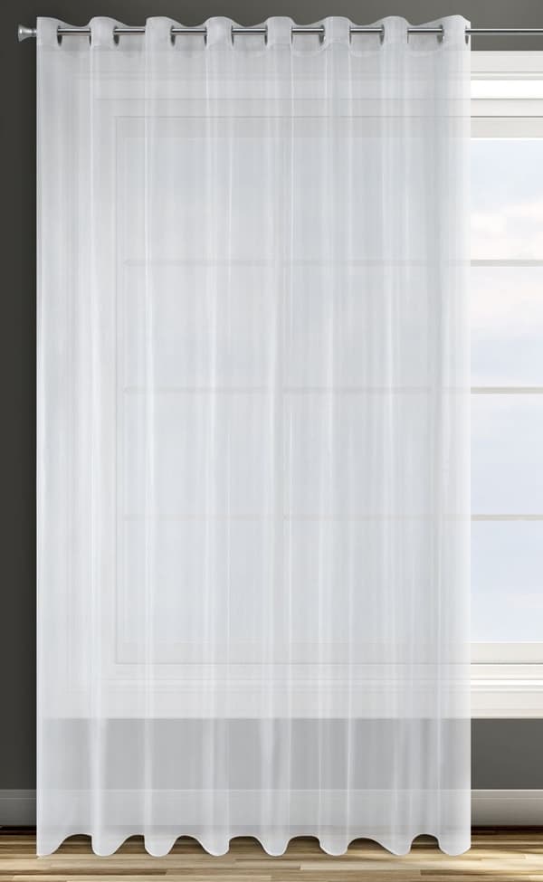 FÄRDIG GARDIN D91 ALEXA 350 X 250 CM VIT