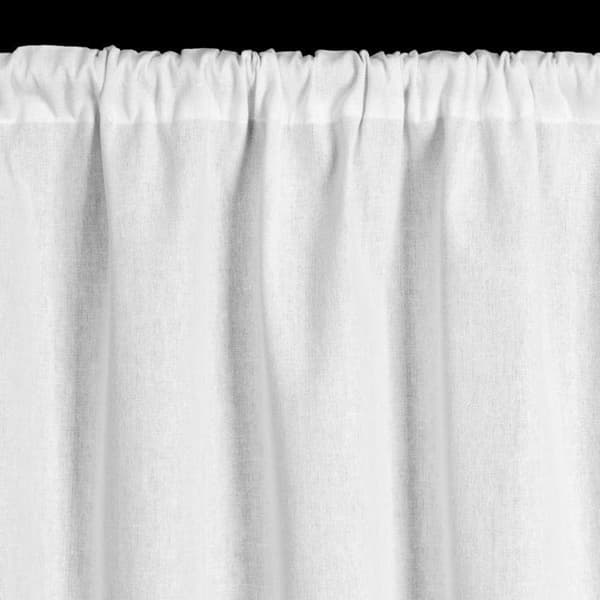 KLARGAVET GARDIN ISAAC PÅ TAPE 150 X 60 CM HVID