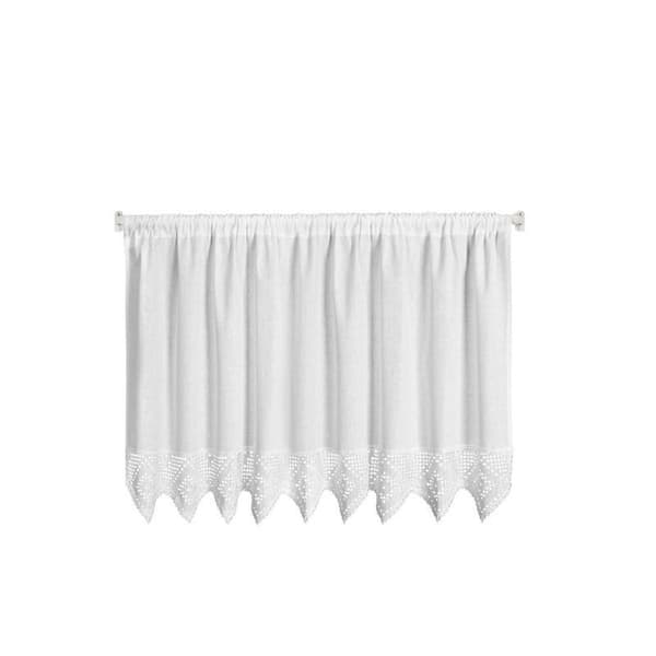 KLARGAVET GARDIN ISAAC PÅ TAPE 150 X 60 CM HVID