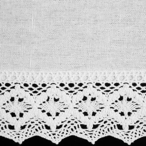 KLARGAVET CLARIE GARDIN PÅ TAPE 150 X 60 CM HVID