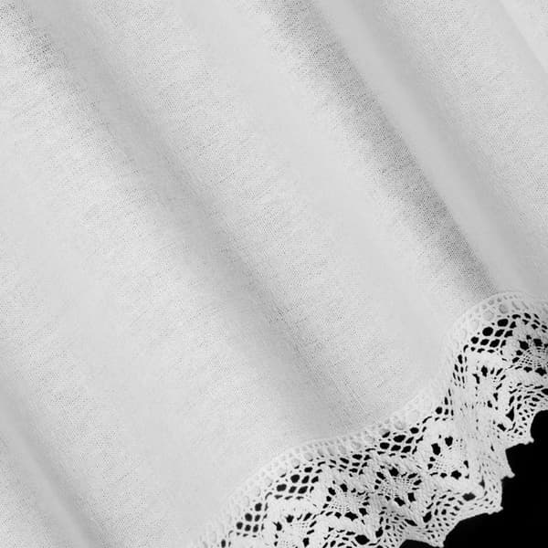 KLARGAVET CLARIE GARDIN PÅ TAPE 150 X 60 CM HVID