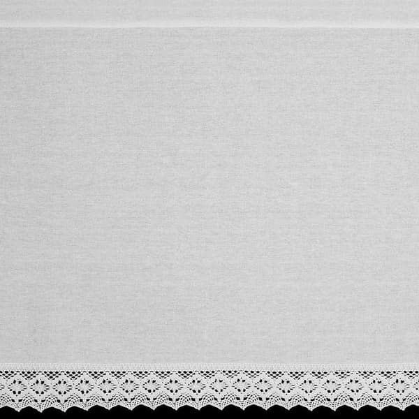 KLARGAVET CLARIE GARDIN PÅ TAPE 150 X 60 CM HVID