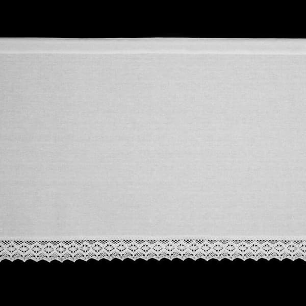 KLARGAVET CLARIE GARDIN PÅ TAPE 150 X 60 CM HVID
