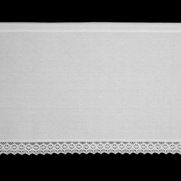 KLARGAVET CLARIE GARDIN PÅ TAPE 150 X 60 CM HVID
