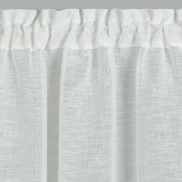KLARGAVET GARDIN SYLWIA PÅ TAPE 150 X 60 CM HVID
