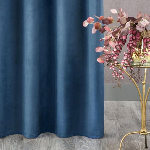 KLARGAVET GARDIN D91 ROSA 140 X 250 CM MARINEBLÅT