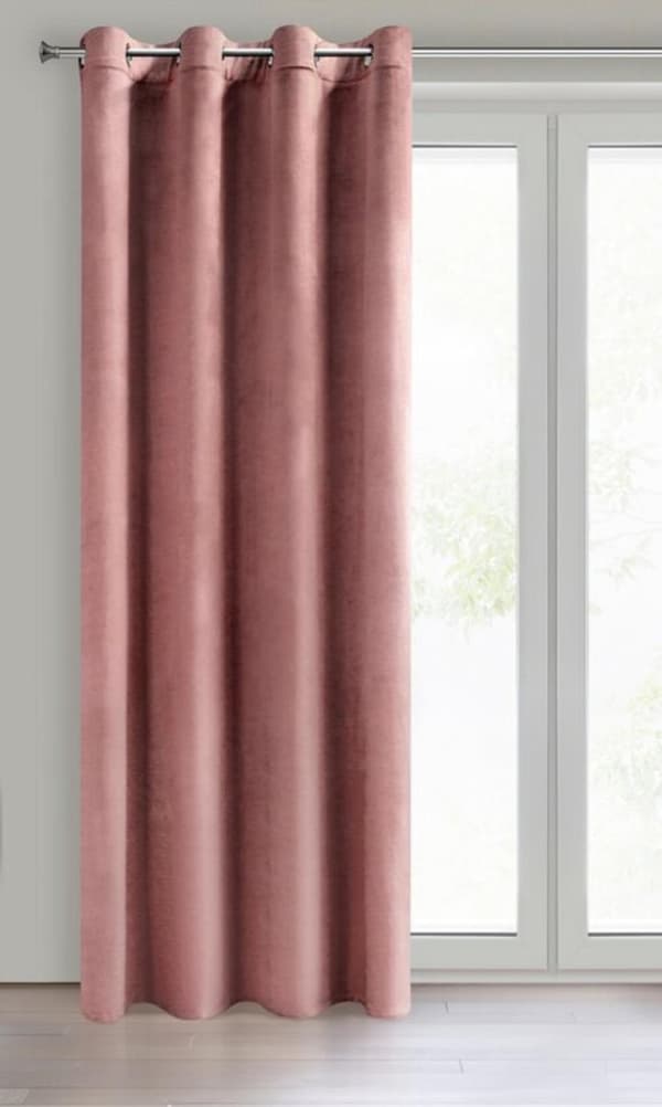 KLARGAVET GARDIN D91 ROSA 140 X 250 CM MØRK PINK
