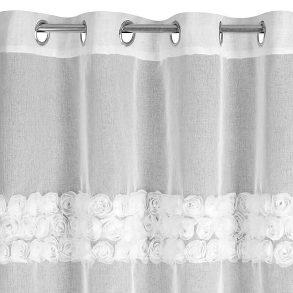 VALMIS VERHO ROSALIE 140 X 250 CM VALKOINEN