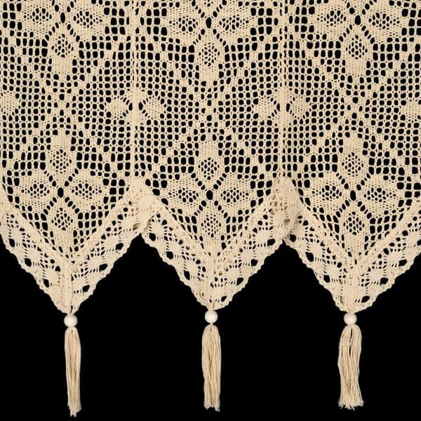 MARTHA KLARGAVET GARDINER PÅ TAPE 150 X 60 CM LYS BEIGE