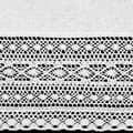 Pikkukuva 5 / 7: MADDELINE VALMIS VERHO HIHNALLA 150 X 35 CM VALKOINEN
