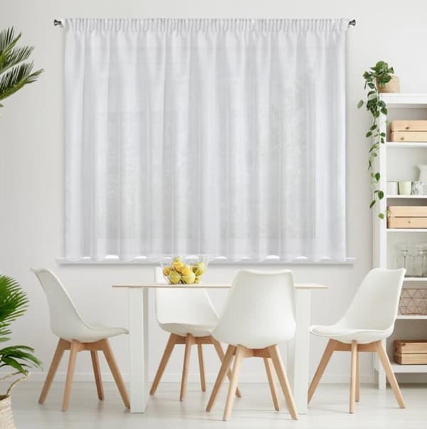 VALMIS REBECCA VERHO TEIPILLÄ 400 X 150 CM VALKOINEN